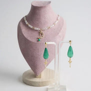 Aeriselle-Mage the Green Moon Halskette-Edelstahl Gold - Halskette