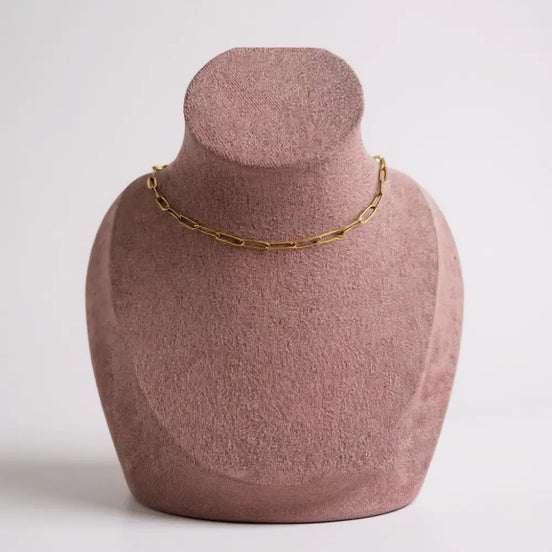 Alltagsmagie Ketten – Minimalistische Edelstahl Chains -Gold & Silber - Paper Link / Gold - Halskette