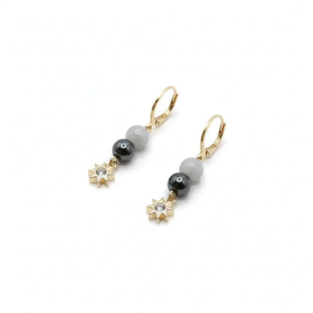 Aeriselle-Grey Lady of Forgotten Land Earrings-Edelstahl Gold - Ohrringe