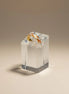 Aeriselle-Eclipse Chequered Ring Orange-Edelstahl Gold & Silver - Gold - Ringe