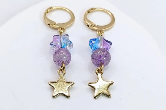 Aeriselle-Eliyra The Guardian of Sisterhood Earrings-Edelstahl Gold - Ohrringe