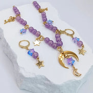 Aeriselle-Eliyra The Guardian of Sisterhood Earrings-Edelstahl Gold - Ohrringe