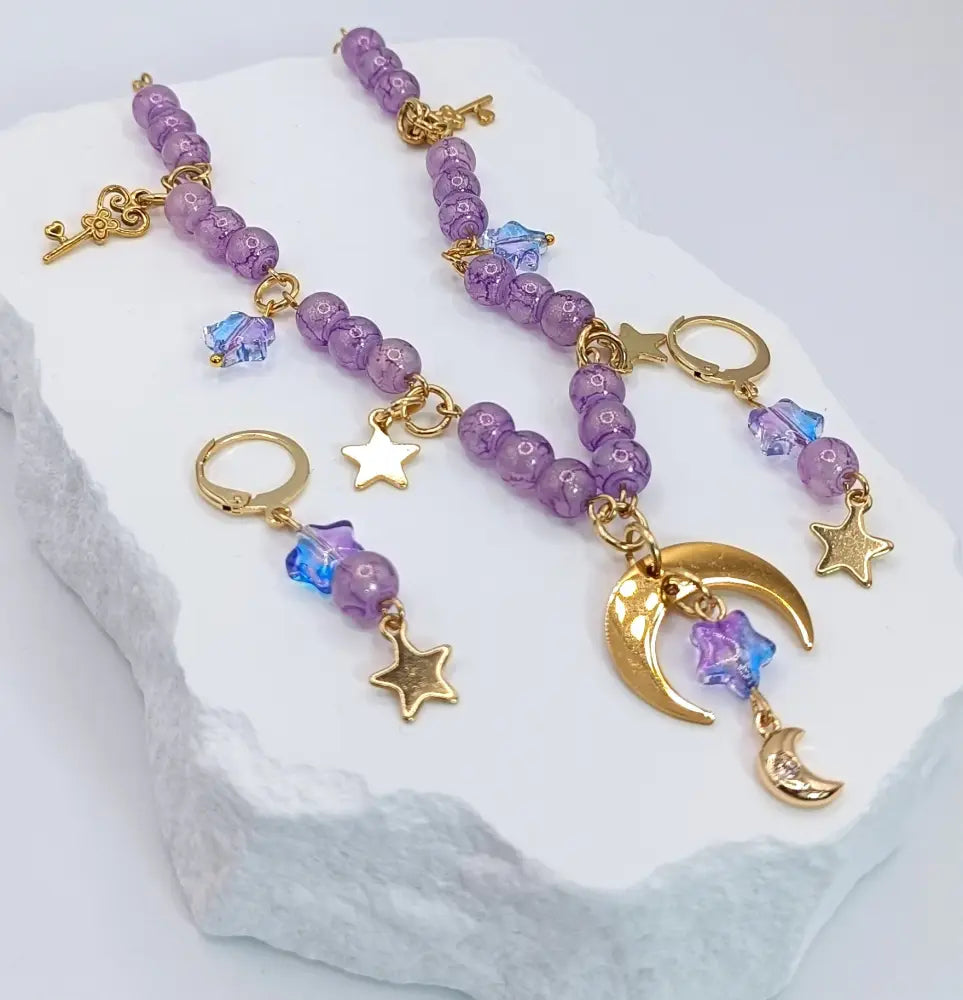 Aeriselle-Eliyra The Guardian of Sisterhood Earrings-Edelstahl Gold - Ohrringe