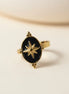 Aeriselle-Golden Star Whisper Ring-Edelstahl Gold - Ringe