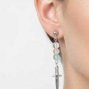 Aeriselle-Hero the Butterfly Wings Earrings-Edelstahl Silver - Ohrringe