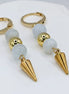 Aeriselle-Little Yellow Star Earrings-Edelstahl Gold - Ohrringe