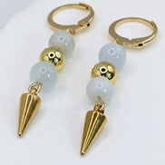 Aeriselle-Little Yellow Star Earrings-Edelstahl Gold - Ohrringe