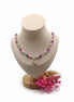 Seestern-Halskette mit goldener Kette, bunt