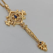 Aeriselle-Starlight Sisterhood Zodiac Amulets-Edelstahl & Zirkonia Gold - Halskette