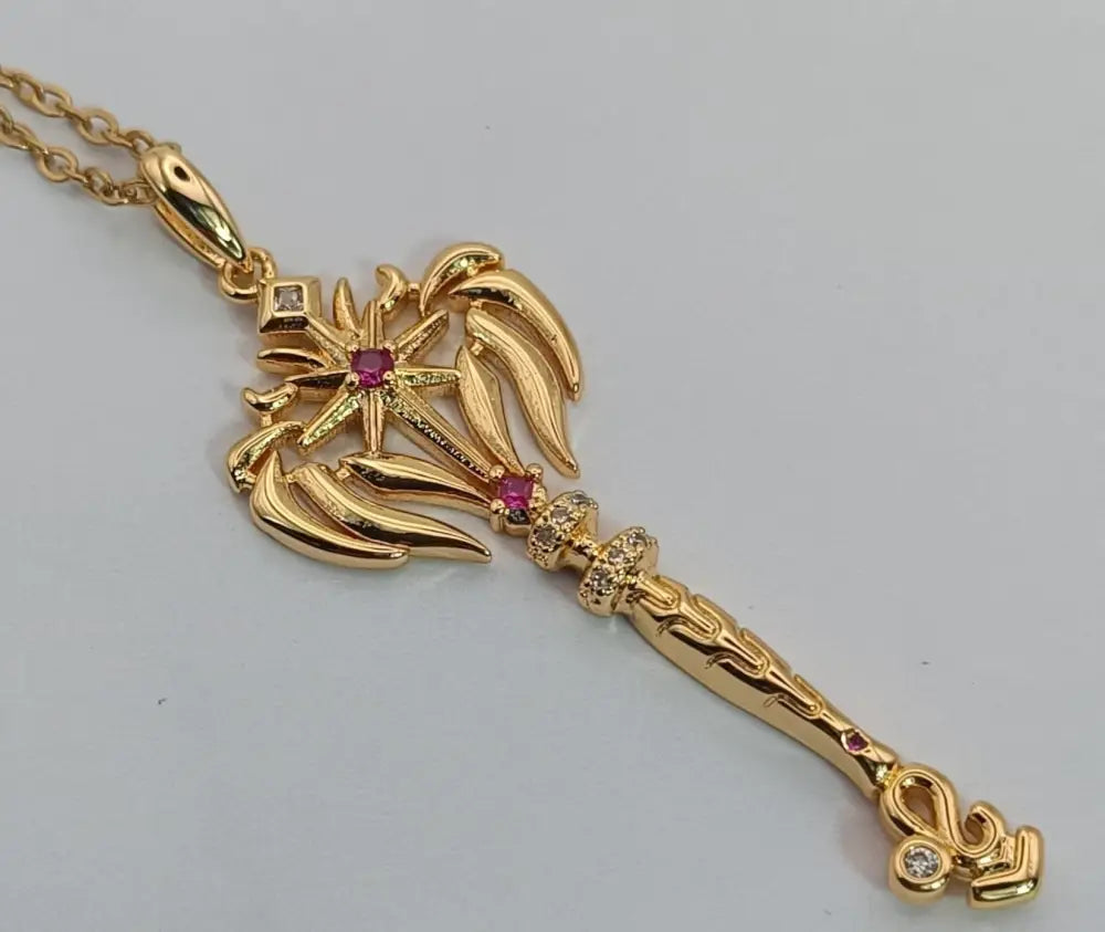 Aeriselle-Starlight Sisterhood Zodiac Amulets-Edelstahl & Zirkonia Gold - Halskette