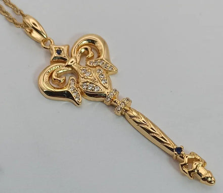 Aeriselle-Starlight Sisterhood Zodiac Amulets-Edelstahl & Zirkonia Gold - Halskette