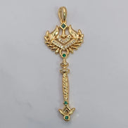 Aeriselle-Starlight Sisterhood Zodiac Amulets-Edelstahl & Zirkonia Gold - Stier - Halskette