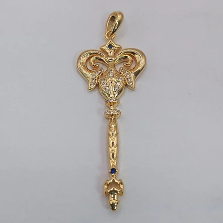 Aeriselle-Starlight Sisterhood Zodiac Amulets-Edelstahl & Zirkonia Gold - Wassermann - Halskette