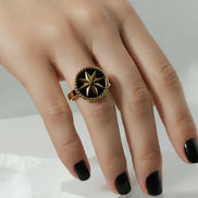 Aeriselle-Starry Night Ring-Edelstahl Gold & Silver - Ringe