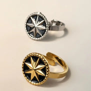 Aeriselle-Starry Night Ring-Edelstahl Gold & Silver - Ringe