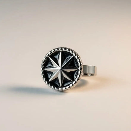 Aeriselle-Starry Night Ring-Edelstahl Gold & Silver - Silber - Ringe