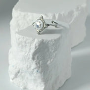 Aeriselle-Winter Star Snowflake Ring –Edelstahl Gold & Silver - Ringe