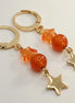 Opal Orange ohrringe
