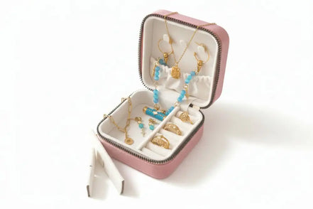 Alltagsmagie-Pink Jewelery Box - Schmuckkästchen