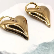 Heart of the Sky Earrings-Edelstahl Gold & Silver - Ohrringe