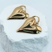 Heart of the Sky Earrings-Edelstahl Gold & Silver - Ohrringe