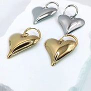Heart of the Sky Earrings-Edelstahl Gold & Silver - Ohrringe