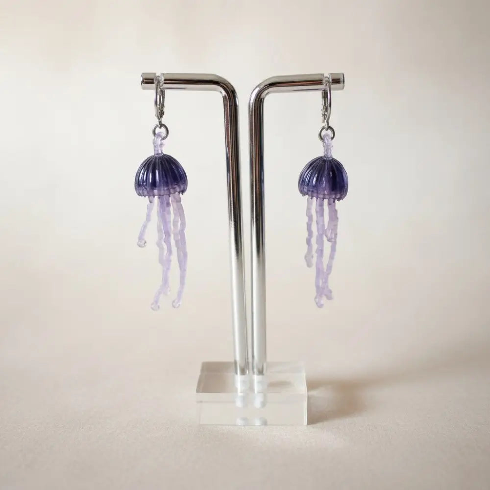 Kawaii Magic – Amethyst Jelly Ohrringe - Ohrringe