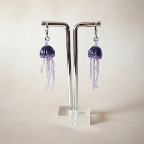 Kawaii Magic – Amethyst Jelly Ohrringe - Ohrringe