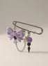 Kawaii Magic – Dreamy Violet Brooch Pin - Sicherheitsnadel Brosche