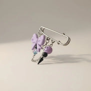Kawaii Magic – Dreamy Violet Brooch Pin - Sicherheitsnadel Brosche