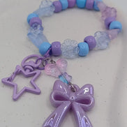 Kawaii Magic – Lavender Ribbon Charm - Kawaii Charms