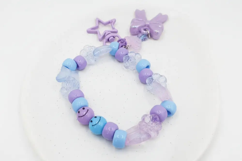 Kawaii Magic – Lavender Ribbon Charm - Kawaii Charms