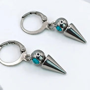 Little Spike Earrings-Edelstahl Silver - Ohrringe