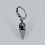 Little Spike Earrings-Edelstahl Silver - Ohrringe