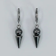 Little Spike Earrings-Edelstahl Silver - Ohrringe
