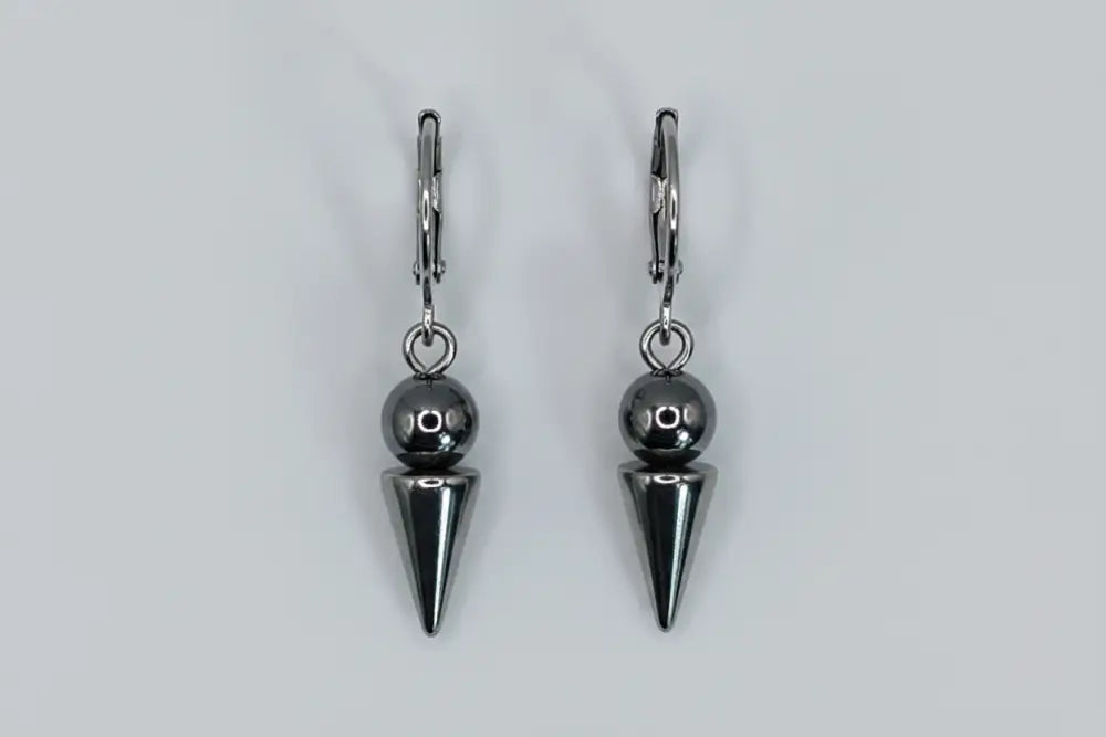 Little Spike Earrings-Edelstahl Silver - Ohrringe