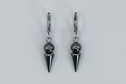 Little Spike Earrings-Edelstahl Silver - Ohrringe