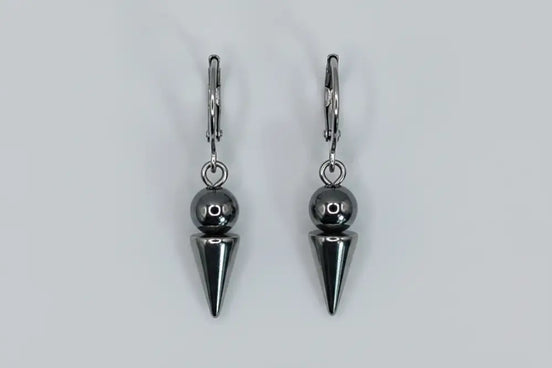 Little Spike Earrings-Edelstahl Silver - Ohrringe