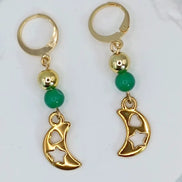 Lunavera – Oath of the Greenwood Earrings -Edelstahl Gold & Silver - Gold - Ohrringe