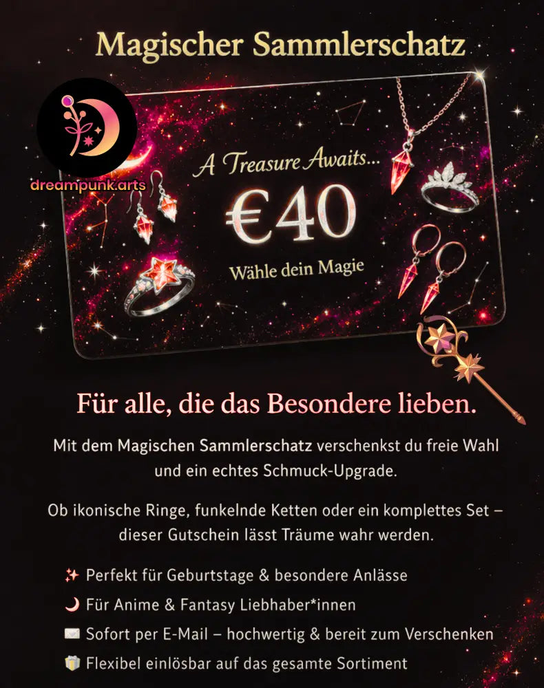 Magischer Sammlerschatz & €40 Gutschein - €40,00 - Gutschein