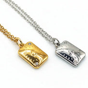 Pikass gold und silber anhanger 