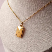 Pikass Amulet- Edelstahl Gold & Silber - Halskette