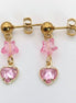 Pinky Little Heart Earrings-Edelstahl Gold - Ohrringe