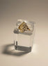 Solvaris-Baroque Sun Crown Ring -Edelstahl-Gold & Silver - Gold - Ringe