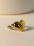 Solvaris-Golden Heart Embrace Ring-Edelstahl Gold & Silver - Gold - Ringe