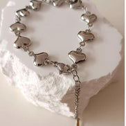 Herz Edelstahl armband