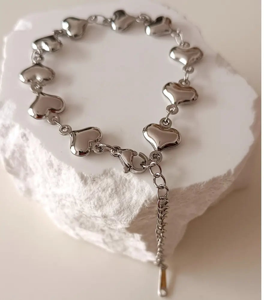 Herz Edelstahl armband