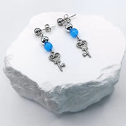 Solvaris-Messenger of the Kingdom Earrings-Edelstahl Gold & Silver - Ohrringe
