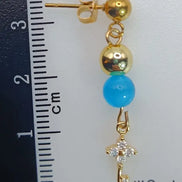 Solvaris-Messenger of the Kingdom Earrings-Edelstahl Gold & Silver - Ohrringe