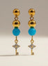 Solvaris-Messenger of the Kingdom Earrings-Edelstahl Gold & Silver - Gold - Ohrringe